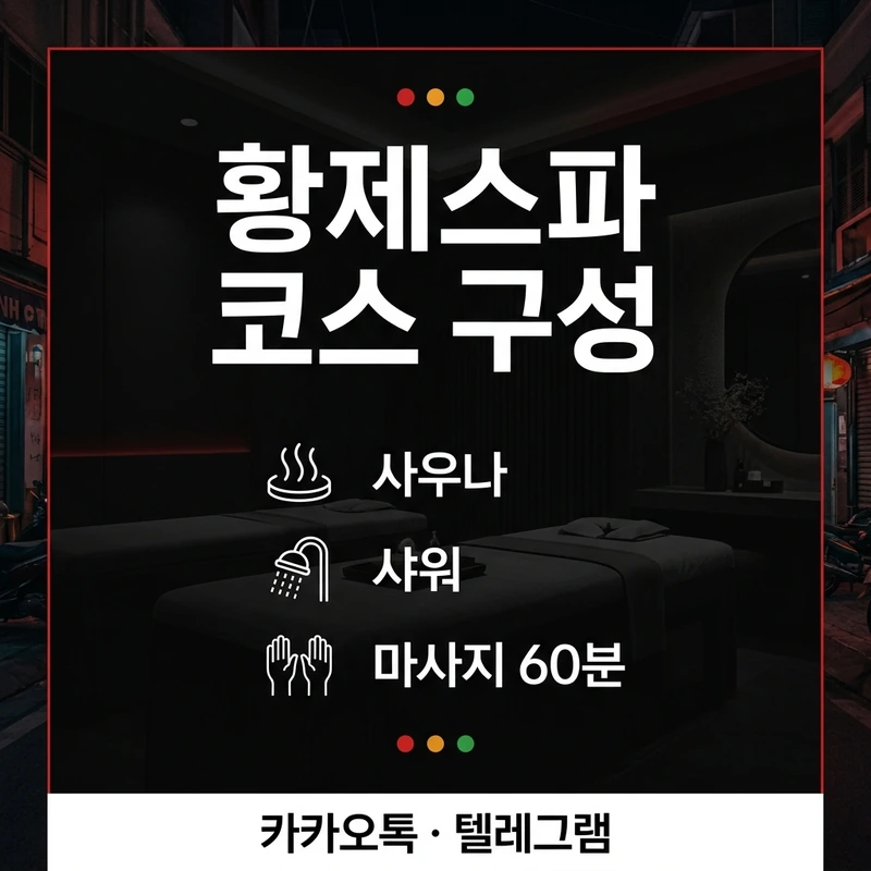 나트랑 황제스파 코스 구성 사우나 마사지 60분